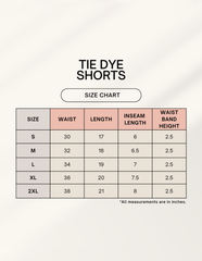 Ramya Fashions Unisex Tie Dye Shorts